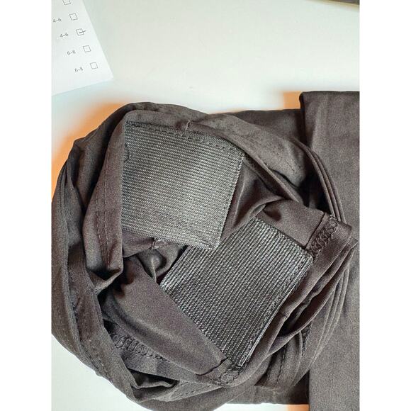 Hussome Lot of 2- 6FT Black Stretch Fitted Tablecloths for Rectangle Tables New - Picture 8 of 9